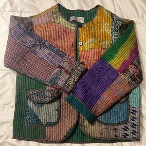 Sacred Threads women’s patchwork jacket